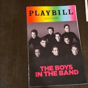 The Boys in the Band Playbill (pride)